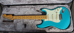 Fender American Pro II Strat MN MBL 2021 sähkökitara (käytetty)