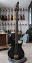 Aria RSB DeLuxe 1984 - Black/Gold sähköbasso + gig bag (käytetty)