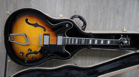 Hagström Viking Tobacco Sunburst 2017 + kova laukku (käytetty)