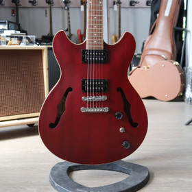 Ibanez AS53-TRF Artcore -sähkökitara, Transparent Red Flat (käytetty)