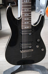 Schecter Omen-7 BLK 2021 7-kielinen (käytetty)