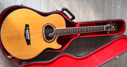 Ibanez Ragtime R400 Vintage teräskielinen akustinen + kova laukku