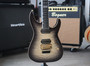 ESP E-II M-II QM Black Natural Burst sähkökitara 2022 (käytetty)