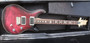 PRS CE24 CC Fire Red Smokeburst 2021 + kova laukku (käytetty)