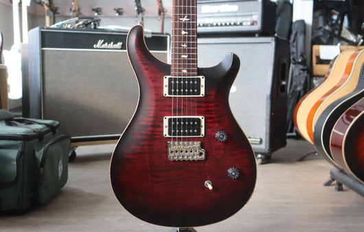 PRS CE24 CC Fire Red Smokeburst 2021 + kova laukku (käytetty)