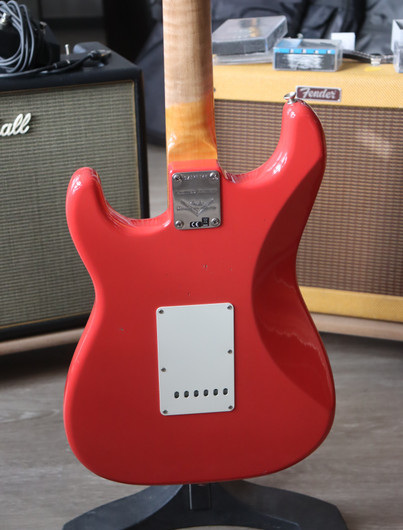 Fender Custom Shop LTD 63 Stratocaster Aged Fiesta Red 2024 (käytetty)