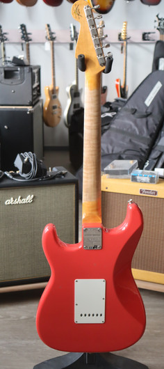 Fender Custom Shop LTD 63 Stratocaster Aged Fiesta Red 2024 (käytetty)