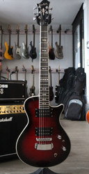 Hagstrom Ultra Swede, Burgundy Burst 2021 sähkökitara (käytetty)