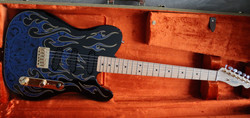 Fender James Burton Telecaster Blue Paisley Flames 2022 (käytetty)
