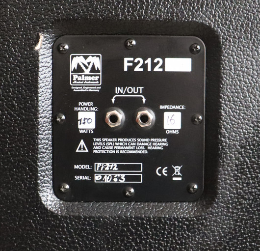 Palmer F 212  2x12
