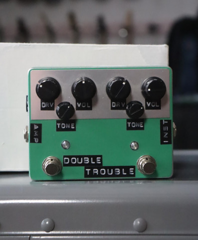 Shin's Music Double Trouble Green Relic Overdrive (käytetty)