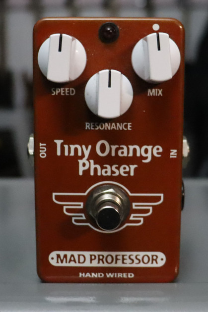 Mad Professor Tiny Orange Phaser Hand Wired-efektipedaali