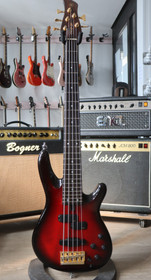 Yamaha TRB 5P Trans Red Burst sähköbasso (käytetty)