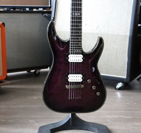 Schecter Hellraiser Hybrid C-1 2016  Electric Guitar + case (used)