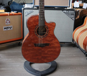  Dean Guitars Exotica A/E - Bubinga Wood (used)