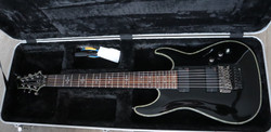Schecter Hellraiser C-7 Diamond Series FR + kova laukku (käytetty)