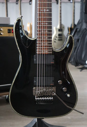 Schecter Hellraiser C-7 Diamond Series FR + kova laukku (käytetty)