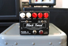 Nabla Custom Black Tweed Overdrive Effects Pedal (Used)
