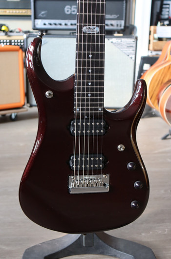 Music Man USA John Petrucci JP12-7 BFR CS Cherry Sugar 2012 (käytetty)