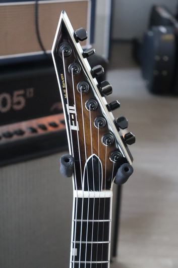 ESP E-II M-II-7 NT Hipshot Dark Brown Natural Burst 2023 (käytetty)