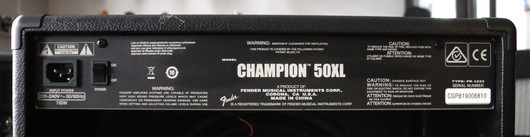 Fender Champion 50XL kitaravahvistin (käytetty)