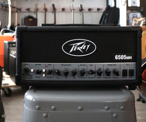 Peavey 6505 Mini Head -putkinuppi + jalkakytkin (käytetty)