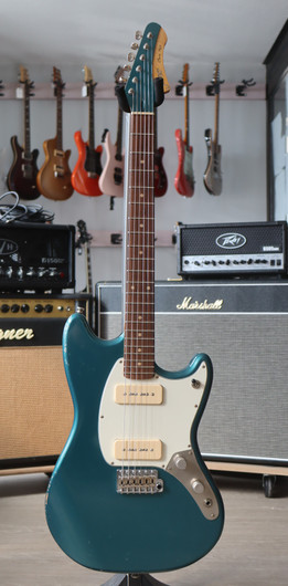 Fano MG6 Oltre Lollar P-90 Ocean Turquoise 2024 + gigbag (käytetty)