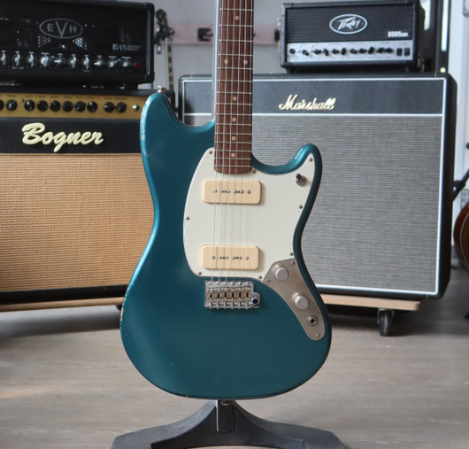 Fano MG6 Oltre Lollar P-90 Ocean Turquoise 2024 + gigbag (käytetty)