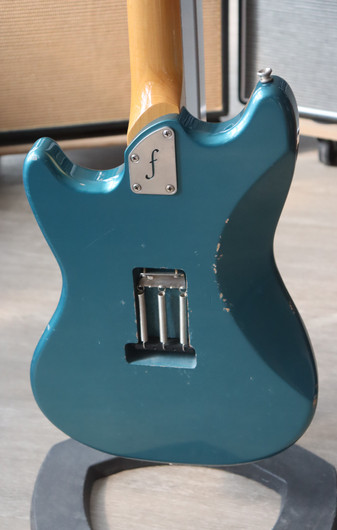 Fano MG6 Oltre Lollar P-90 Ocean Turquoise 2024 + gigbag (käytetty)