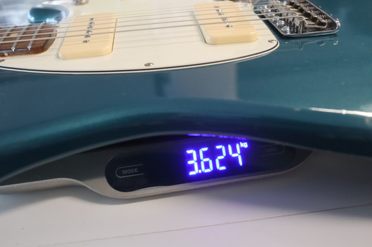 Fano MG6 Oltre Lollar P-90 Ocean Turquoise 2024 + gigbag (käytetty)