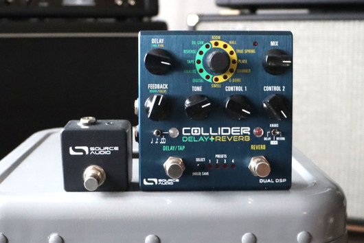 Source Audio SA 263 Collider Delay+ Reverb efektipedaali (käytetty)