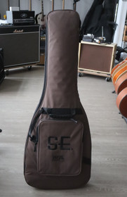 PRS SE SVN Grey Black 2017 7-kielinen sähkökitara + gig bag (käytetty)