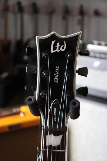 ESP LTD EC-1000S Fluence Black 2021 sähkökitara (käytetty)