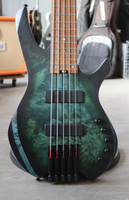 Cort Space 5 - Star Dust Green 2025 sähköbasso +gig bag (käytetty)