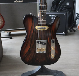 GAS Guitarworks Telecaster Exotic Ebony + kova laukku (käytetty)