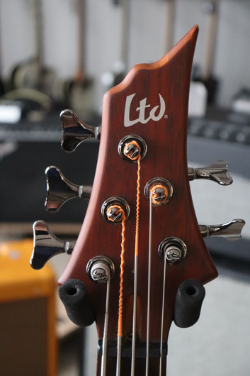 ESP LTD D-5 Natural Satin sähköbasso 2015 (käytetty)