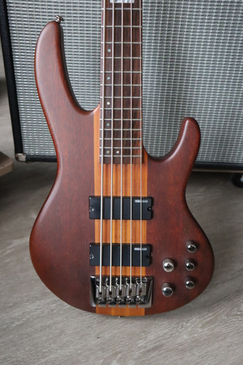 ESP LTD D-5 Natural Satin sähköbasso 2015 (käytetty)