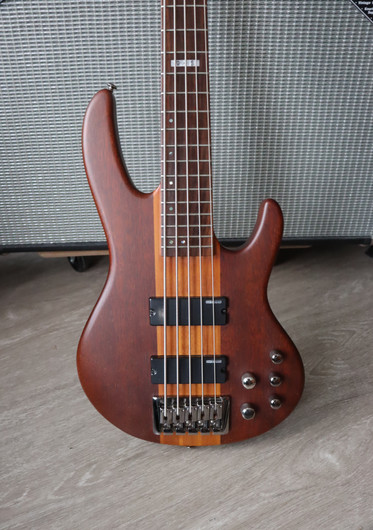 ESP LTD D-5 Natural Satin sähköbasso 2015 (käytetty)