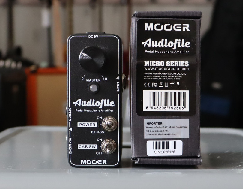 ギター MOOER Audiophile Pedal Headphone Amp Amazon.com: MOOER Micro Guitar Pedal Audiofile Headphone Amp