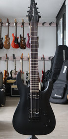 Jackson JS22-7 Dinky HT BLK AH 7-kielinen (käytetty)