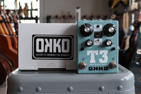 OKKO FX T3 Triple Photocell Tremolo efektipedaali (käytetty)