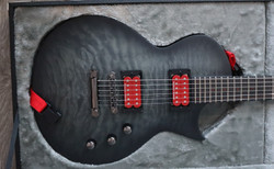 ESP LTD BB-600 Baritone See Thru Black Sunburst Satin 2020 +Case(used)