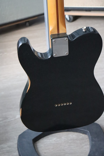 Fender Brad Paisley Esquire MN Black Sparkle 2020 (käytetty)