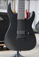 ESP LTD M-7HT Baritone Black Metal Black Satin 7-String (used)