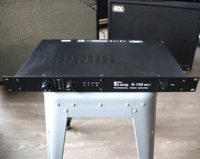 T.amp S-100 MK II räkkivahvistin (käytetty)