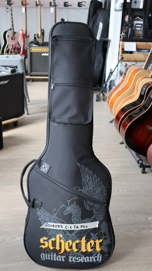 Schecter C-6 Pro FR 2021 sähkökitara + gig bag (käytetty)