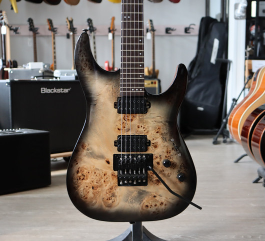 Schecter C-6 Pro FR 2021 sähkökitara + gig bag (käytetty)