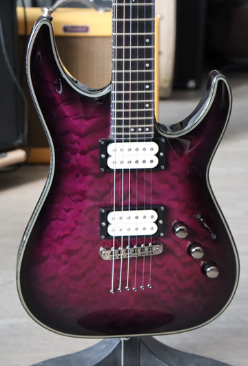 Schecter Hellraiser Hybrid C-1 2016 sähkökitara + kova laukku (käytetty)
