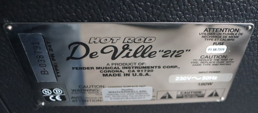 Fender Hot Rod DeVille 212 1997 putkivahvistin (käytetty)