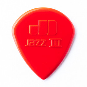 Dunlop Jazz III punainen Nylon 1,38 plektrasetti 6 kpl (uusi)